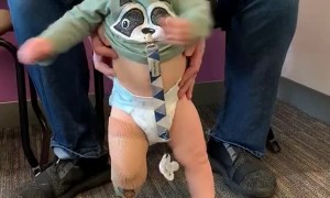 Boy Born Without Leg Dances for the First Time