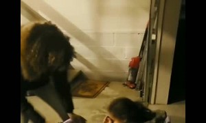 Kid Has a Hard Time Stopping Toy Car