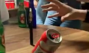 Camera Flipped At The Perfect Time