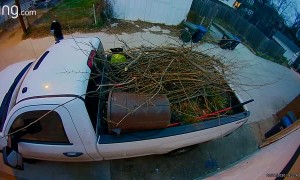 Security Camera Catches Tool Thief Red Handed