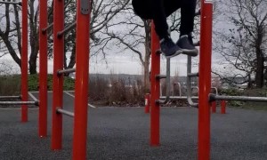 A Unique Way to Drink Monster