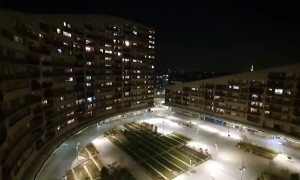 French hospital shows support for everyone fighting coronavirus