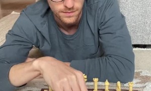 Day 4 of Quarantine Boredom: Chess with Roomba