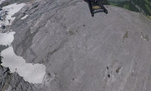 Wingsuit Flyers in the Swiss Alps