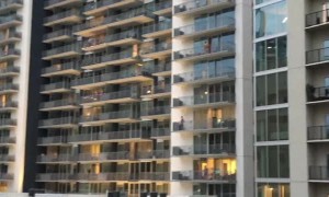 Midtown Atlanta Cheers for Frontline Workers