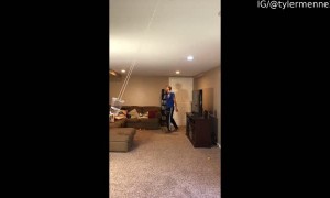 Practice Leads to Nailing a Great Trick Shot