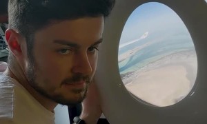 Man Dreams of Air Travel during Quarantine