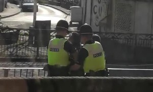 Dude in England gets arrested for breaking lockdown laws