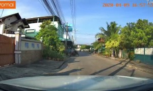 Child Running in the Street