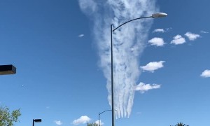 Thunderbirds Thank Front Line Workers With Las Vegas Flyover