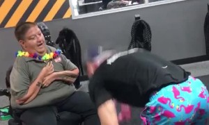 Disabled Man Turns Bodybuilder