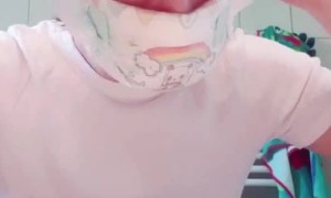 DIY Face Mask Using a Diaper