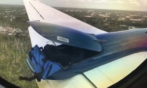 Open Luggage Compartment Forces Plane to Land Early