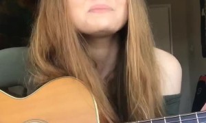 Girls Plays Catchy Song about Coronavirus