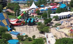 Deserted Theme Park Drone Footage in Texas Due to Covid-19