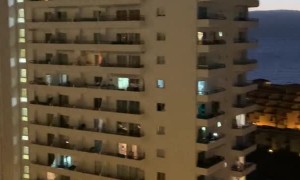 Public Serenade in Spain During Pandemic