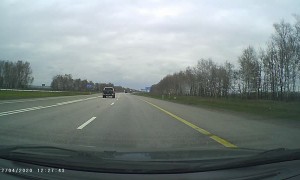 Motorcyclists Swipes a Toll