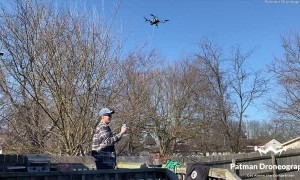 Drone Delivers Cold One during Lockdown