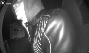 Speaking to a Home Intruder Through Doorbell