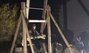 Three Boys Build a Super Swing