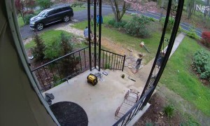 Son Adds Something to Dad's Coffee