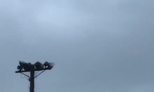 Airplane Seemingly Still in the Sky