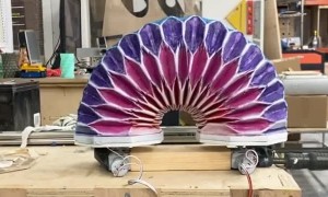 Psychedelic Origami Rainbow