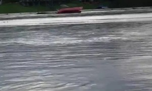 Flooding at Sanford Lake in Michigan causes massive damage 