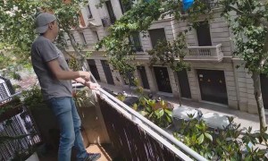 Taking out the Garbage Trick Shot