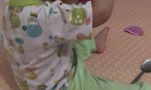 Toddler Gives Chicken Soup a Thumbs Up