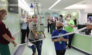 9-year-old boy fighting leukemia finishes ultra marathon