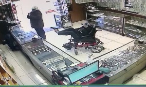 Armed Man in Wheelchair Allegedly Holds up Shop with Feet