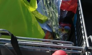 Scooter Accessory Helps Speed up Safe Shopping