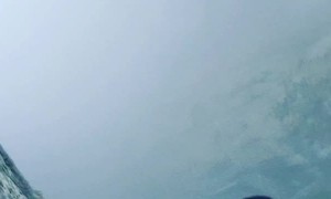 A High Seat with a Beautiful View of Deep Fjord