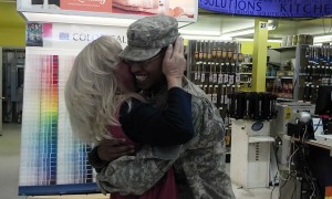 Homecoming Military Surprise