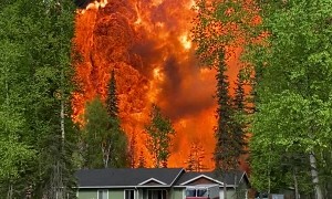 Motorhome Fire Ends With An Explosion