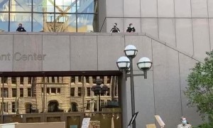Protest at Minneapolis City Hall