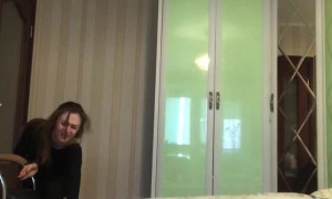 Hide away Bed Comes Down on Dancer