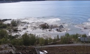 Quick Clay Causes Massive Landslide in Norway
