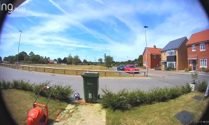 Man Takes a Tumble Over Lawnmower