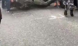 Colston’s rollin’ to the river #BlackLivesMatterUK