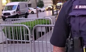 Officer Laughs at Cop Joke