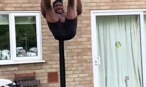 Building Your Core at Home with a Basketball Hoop