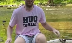 Guy Gets Splashed in Pursuit of Pic