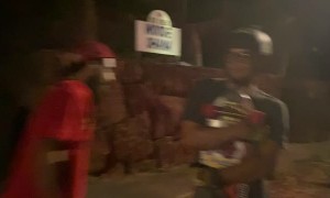 Skater Gets the Speed Wobbles