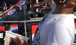 Gull Goes for Guy's Fish