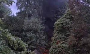 Fire at Rouken Glen park!