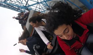 Roller Coaster's Item Bags Spits out Cell Phones