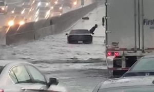 Flooded Freeway Ruins Georgian's Jordans