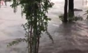 Hurricane Hanna causes devastating floods, captured on camera